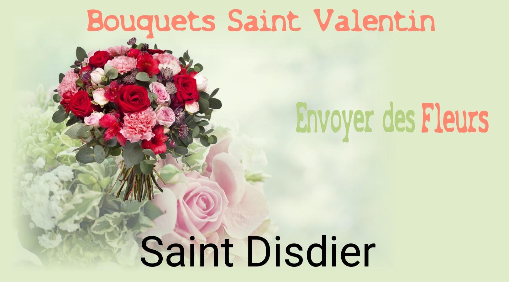 Roses de Saint-Valentin livrées à Saint-Disdier
